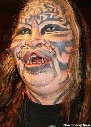  عکس پیرزن ترسناک واقعی