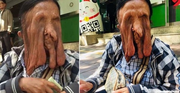  عکس پیرزن ترسناک واقعی