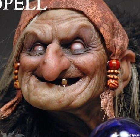  عکس پیرزن ترسناک واقعی