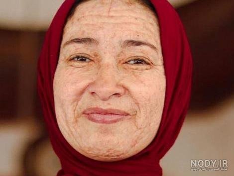  عکس پیرزن قدیمی