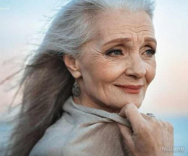  عکس پیرزن قدیمی