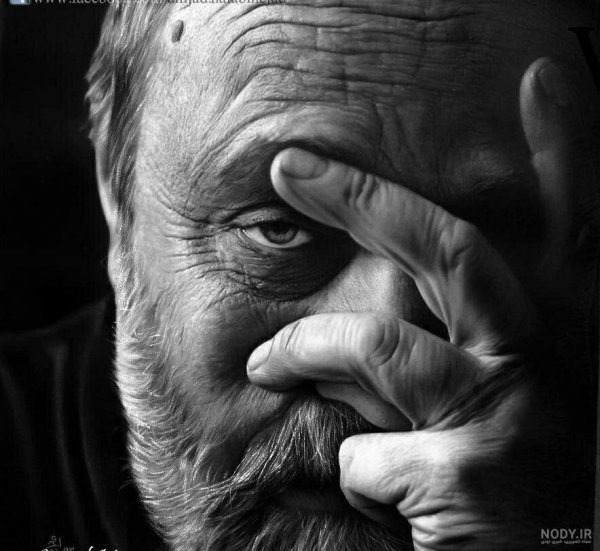  عکس پیرزن قدیمی