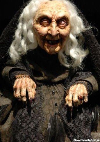  عکس پیرزن ترسناک