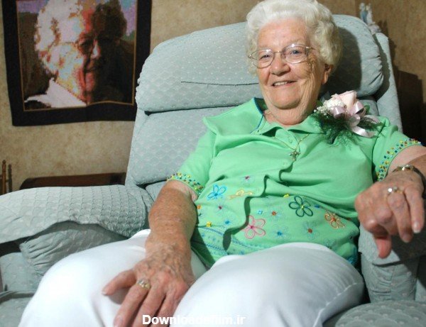  عکس پیرزن ترسناک