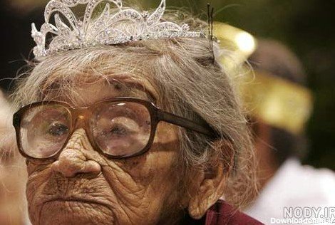  عکس پیرزن ترسناک