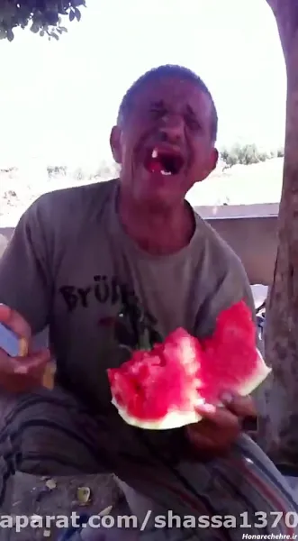  عکس خنده دار پیرمرد