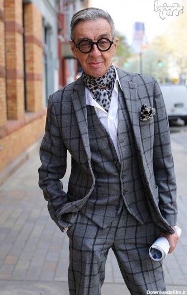  عکس پیرمرد باکلاس