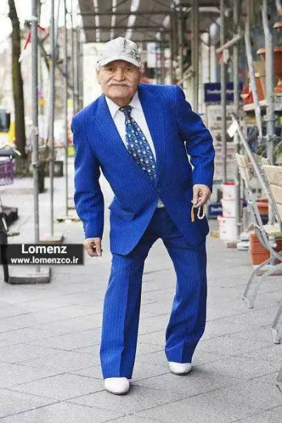  عکس پیرمرد گوش بزرگ