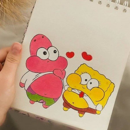  عکس باب اسفنجی و پاتریک واقعی