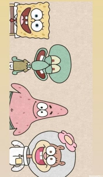  عکس پاتریک و باب اسفنجی