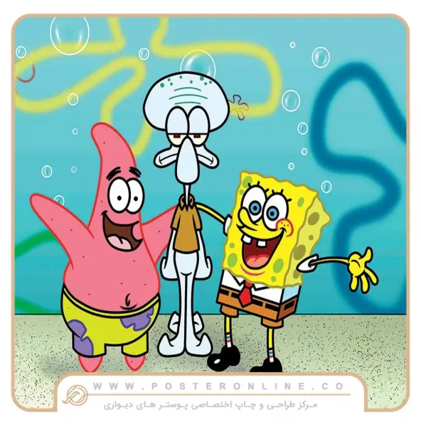  عکس باب اسفنجی و پاتریک و اختاپوس
