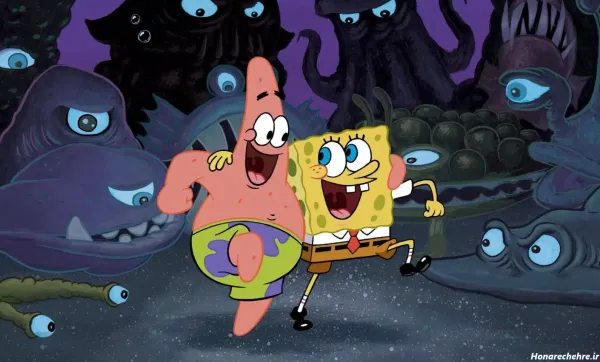  عکس باب اسفنجی و پاتریک واقعی ترسناک