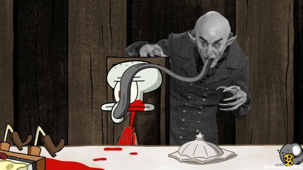  عکس باب اسفنجی و پاتریک واقعی ترسناک