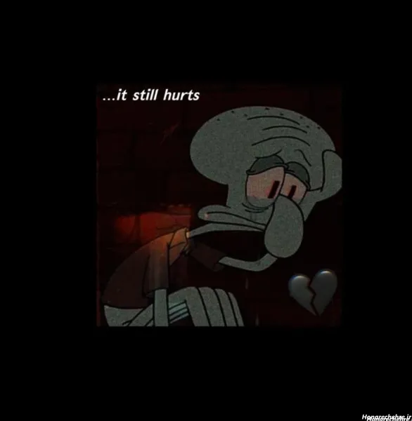  عکس پروفایل باب اسفنجی غمگین