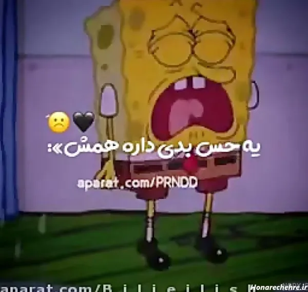  عکس پروفایل باب اسفنجی غمگین