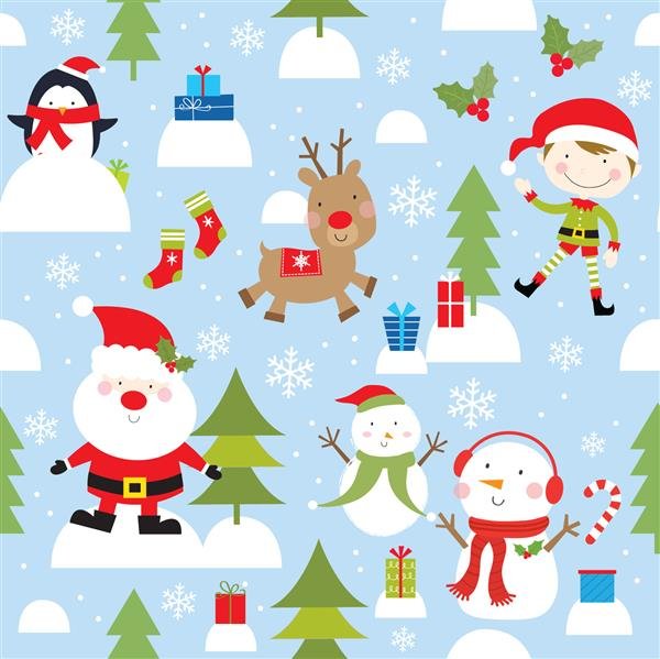  150 عکس کریسمس کارتونی