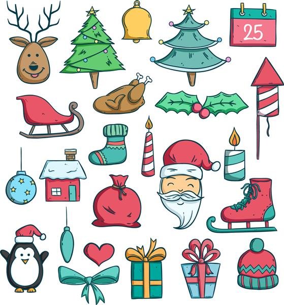  150 عکس کریسمس کارتونی