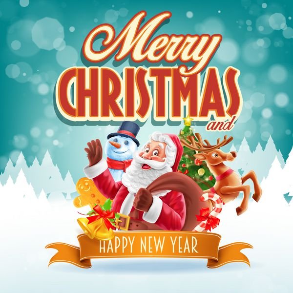  150 عکس کریسمس کارتونی