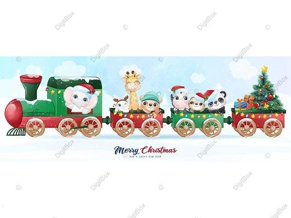  150 عکس کریسمس کارتونی