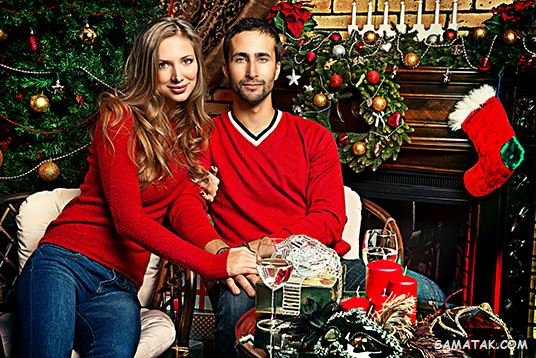  68 عکس کریسمس عاشقانه