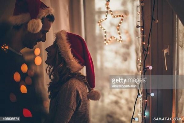  68 عکس کریسمس عاشقانه