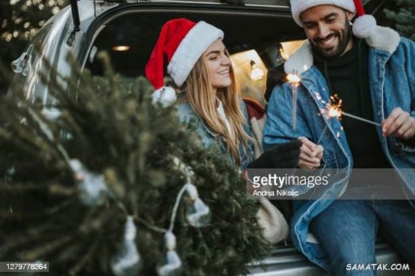  68 عکس کریسمس عاشقانه