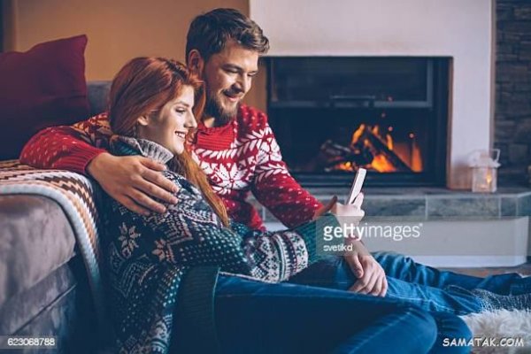  68 عکس کریسمس عاشقانه