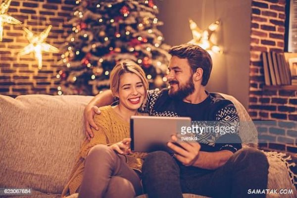  68 عکس کریسمس عاشقانه