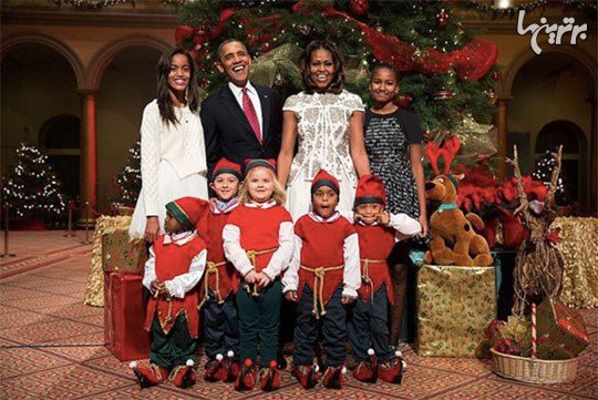  عکس کریسمس خارجی ها