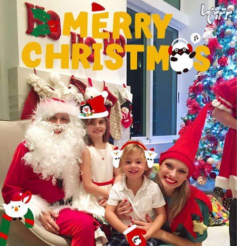  عکس کریسمس خارجی ها