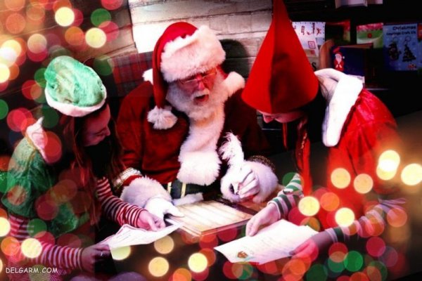  عکس درخت کریسمس و بابانوئل