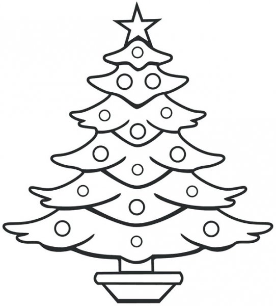  نقاشی درخت کریسمس با کادو