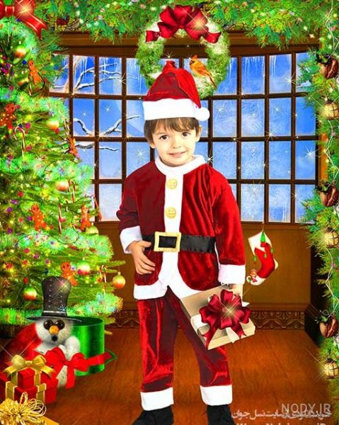 عکس درخت کریسمس کارتونی