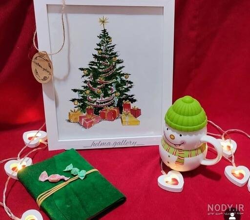  عکس درخت کریسمس کارتونی