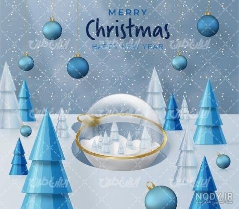  عکس درخت کریسمس کارتونی