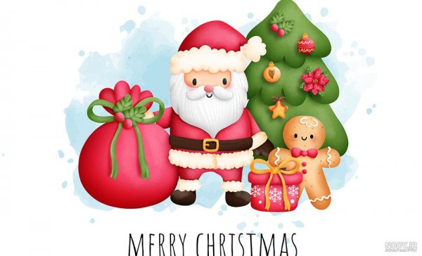  عکس درخت کریسمس کارتونی