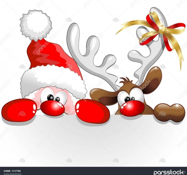  عکس بابانوئل نقاشی