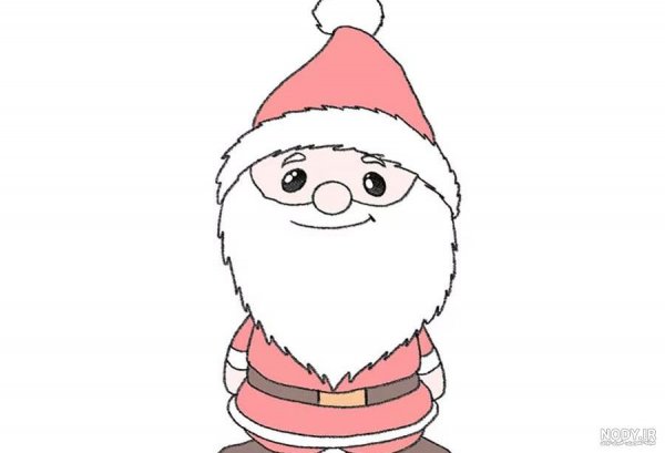  عکس بابانوئل نقاشی