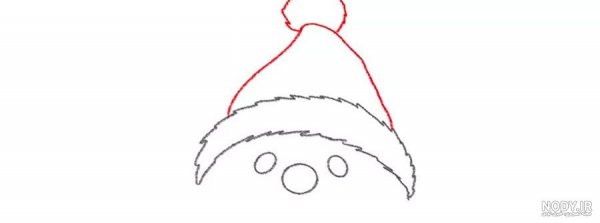  عکس بابانوئل نقاشی