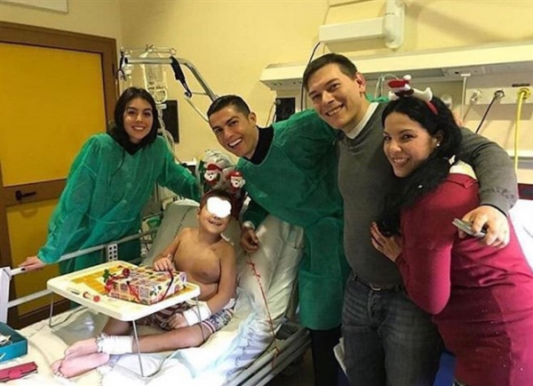  عکس کریسمس رونالدو