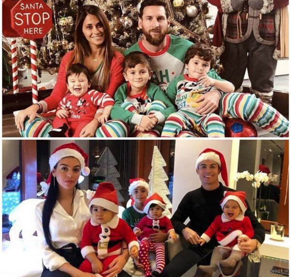  عکس کریسمس رونالدو