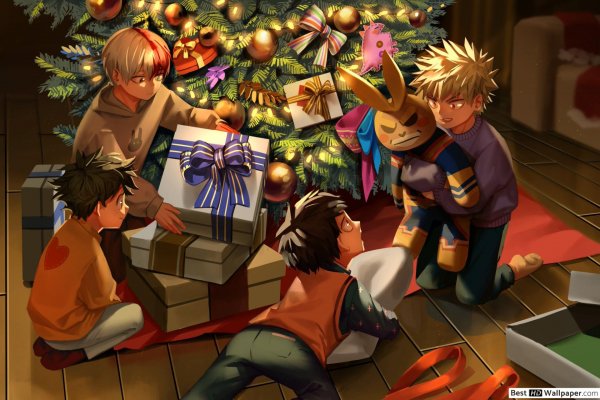  عکس کریسمس انیمه