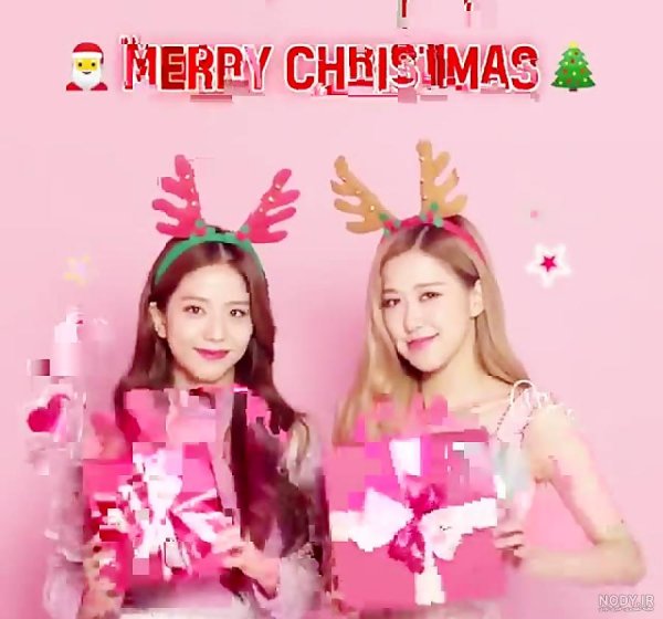 عکس کریسمس بلک پینک