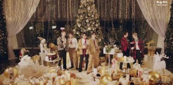  عکس کریسمس بی تی اس