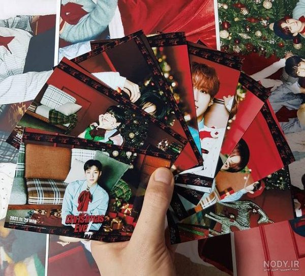  عکس کریسمس بی تی اس