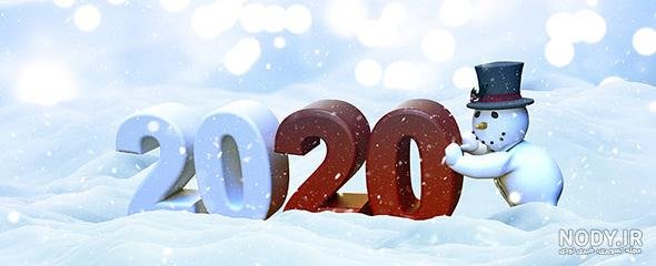  عکس کریسمس برفی
