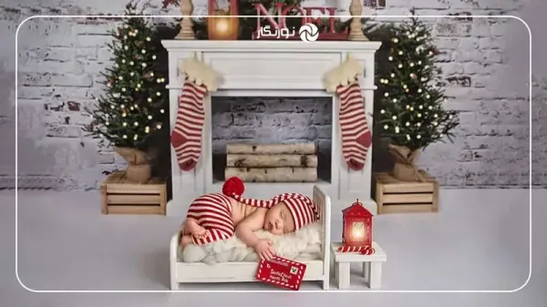  عکس کریسمس بچه گانه