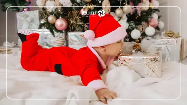  عکس کریسمس بچه گانه