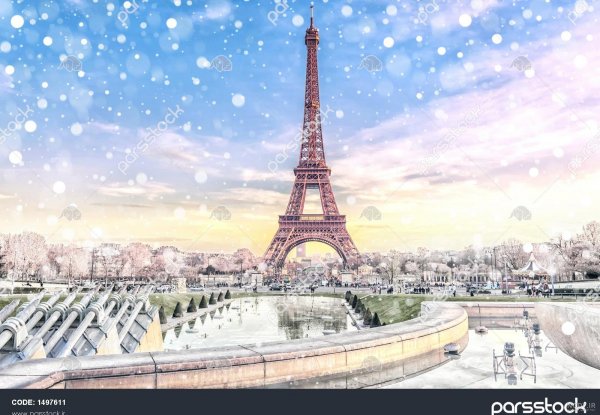  عکس کریسمس پاریس