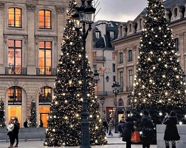  عکس کریسمس پاریس
